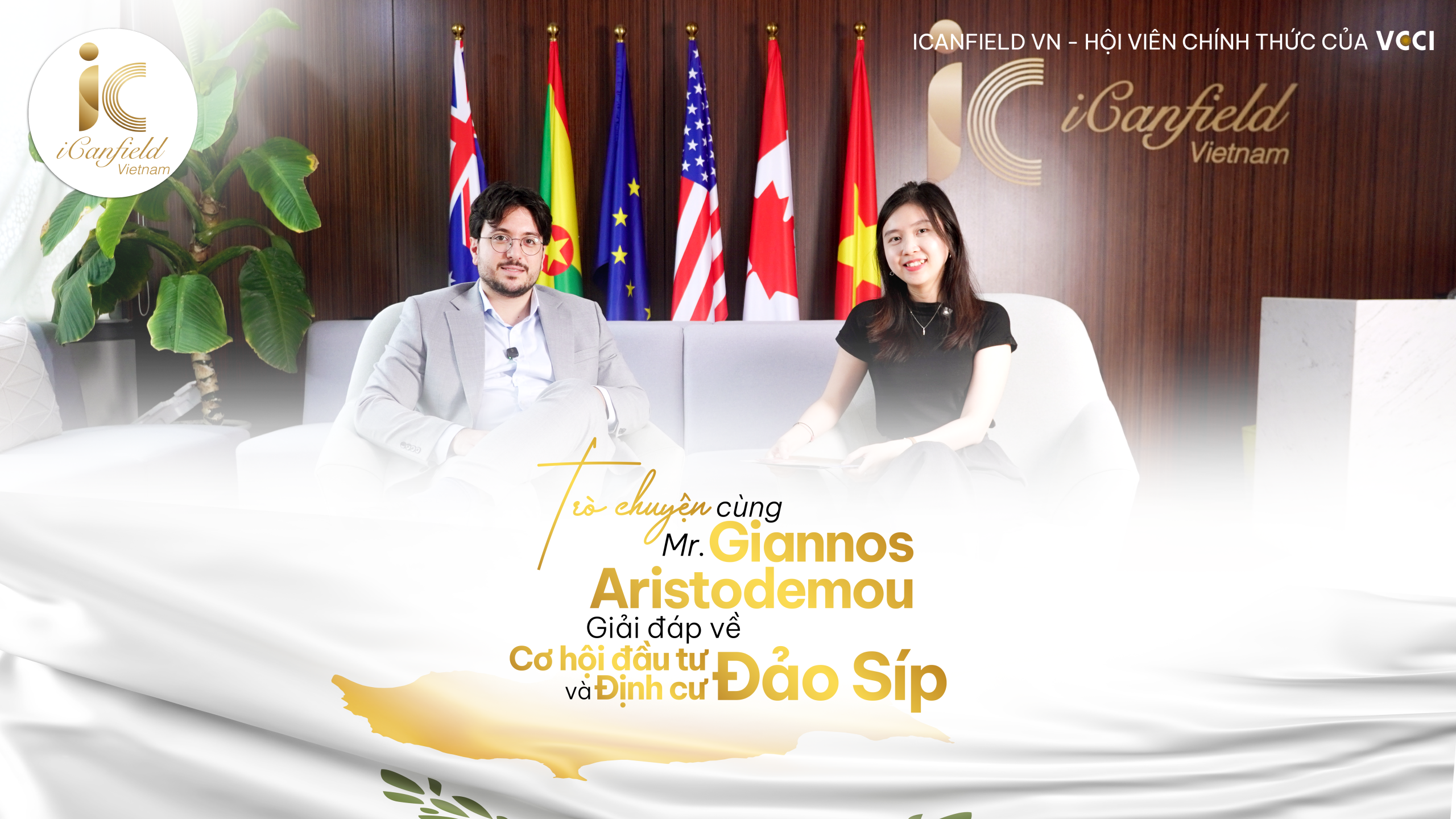 “TẠI SAO CHỌN SÍP? TƯƠNG LAI CHO CON CÁI VÀ TÀI SẢN SINH LỜI TẠI CHÂU ÂU”, MR. GIANNOS ARISTODEMOU