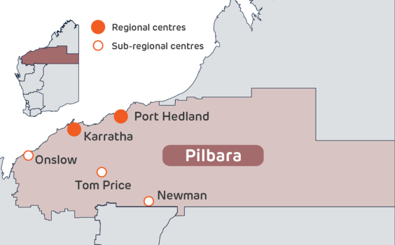 PILBARA detailed location