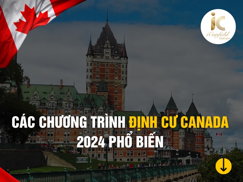 CÁC CHƯƠNG TRÌNH ĐỊNH CƯ CANADA 2024 PHỔ BIẾN