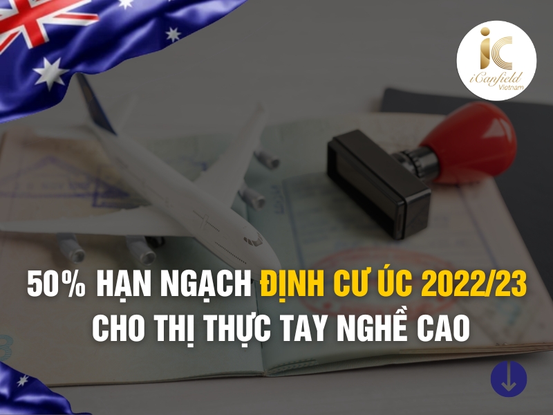 50% HẠN NGẠCH ĐỊNH CƯ ÚC 2022 – 2023 CHO THỊ THỰC TAY NGHỀ CAO