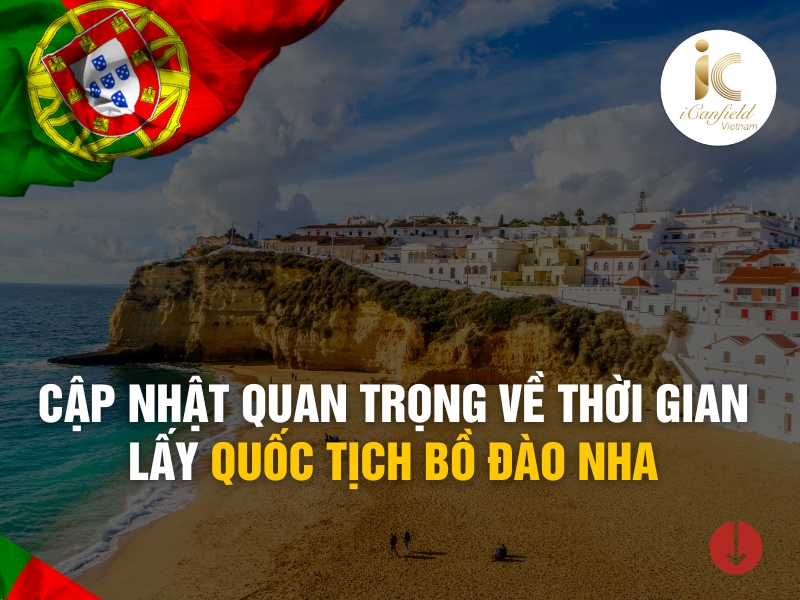 CẬP NHẬT QUAN TRỌNG VỀ THỜI GIAN LẤY QUỐC TỊCH BỒ ĐÀO NHA