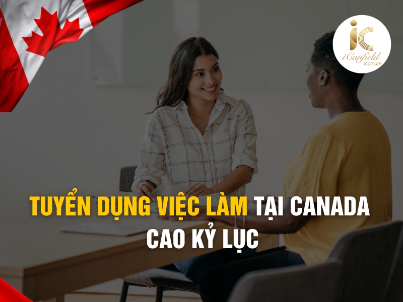 TUYỂN DỤNG VIỆC LÀM Ở CANADA ĐẠT KỶ LỤC ĐỈNH CAO MỚI VÀO THÁNG 6