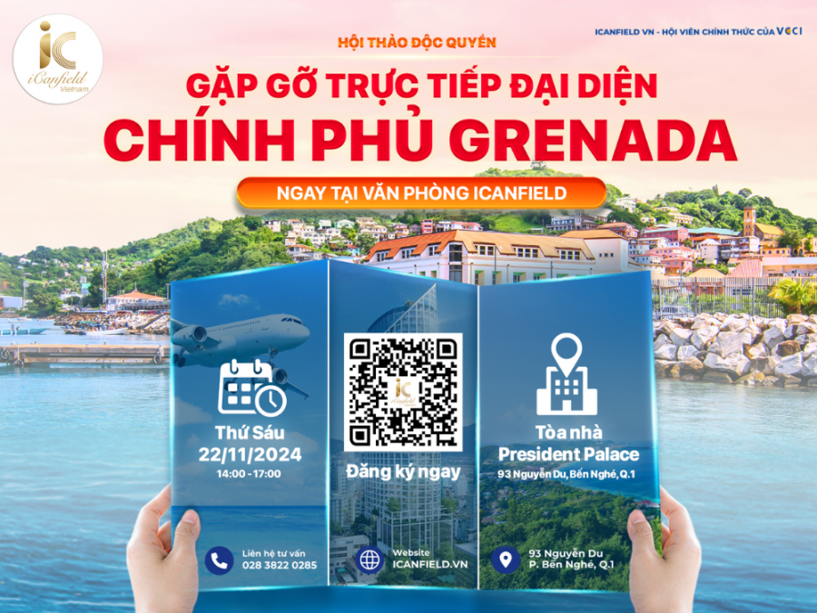 SỰ KIỆN CÓ 1-0-2 – GẶP GỠ ĐẠI DIỆN CHÍNH PHỦ GRENADA NGAY TẠI VĂN PHÒNG ICANFIELD