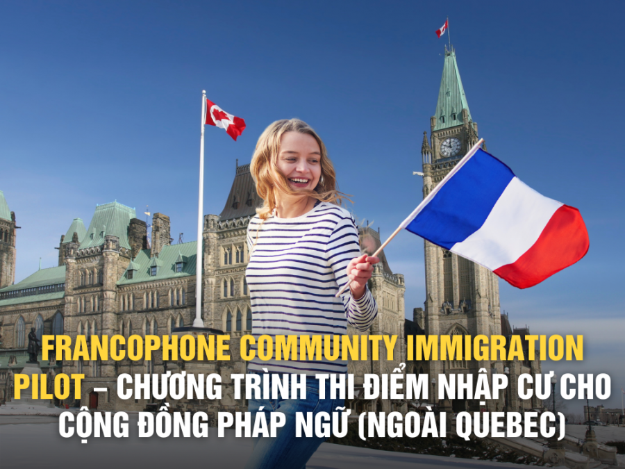 FRANCOPHONE COMMUNITY IMMIGRATION PILOT – CHƯƠNG TRÌNH THI ĐIỂM NHẬP CƯ CHO CỘNG ĐỒNG PHÁP NGỮ (NGOÀI QUEBEC)