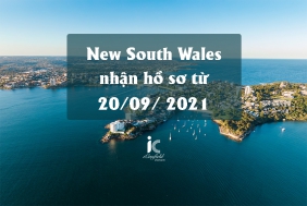 New South Wales tiếp tục nhận hồ sơ từ 20/09/2021