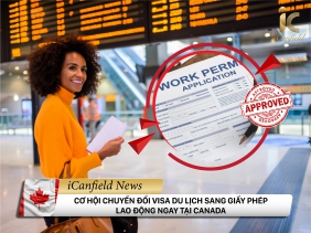 CHANCE TO CONVERT TRAVEL VISA TO WORK PERMIT IMMEDIATELY IN CANADA