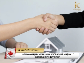 EASED RESTRICTIONS FOR HOME BUYERS IN CANADA ON A WORK PERMIT.