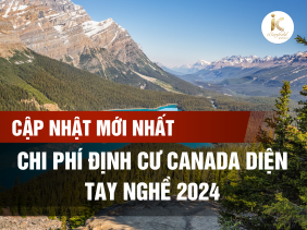 CẬP NHẬT MỚI NHẤT VỀ CHI PHÍ ĐỊNH CƯ CANADA DIỆN TAY NGHỀ 2024