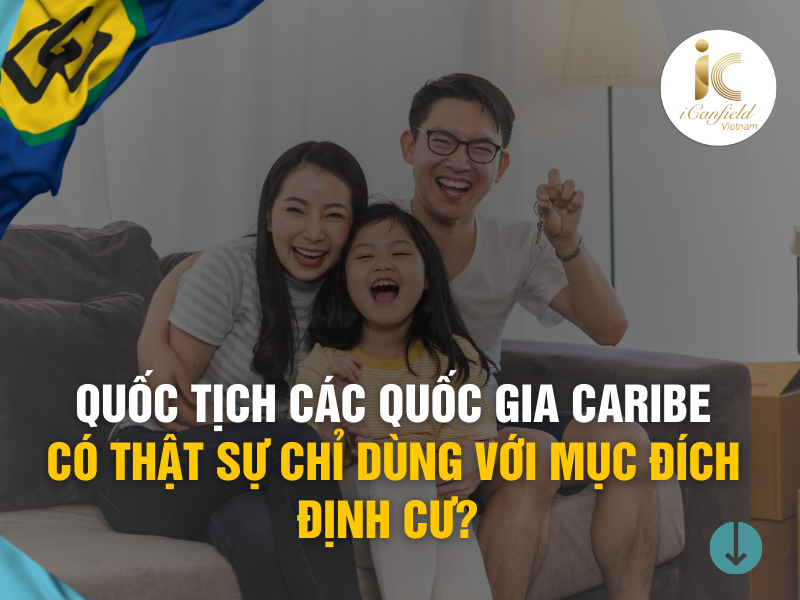 QUỐC TỊCH CÁC QUỐC GIA CARIBE: CÓ THẬT SỰ CHỈ DÙNG VỚI MỤC ĐÍCH ĐỊNH CƯ?