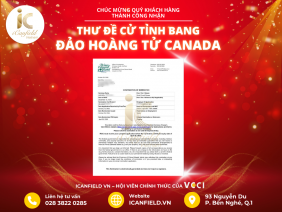 CHÚC MỪNG KHÁCH HÀNG CỦA ICANFIELD THÀNH CÔNG NHẬN THƯ XÁC NHẬN THƯỜNG TRÚ NHÂN CANADA (CoPR)!